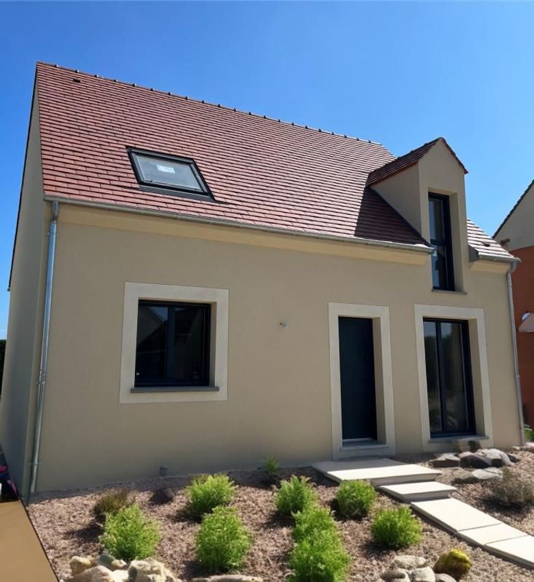 Image Façade à  maison individuelle de Saint-Illiers-le-Bois
