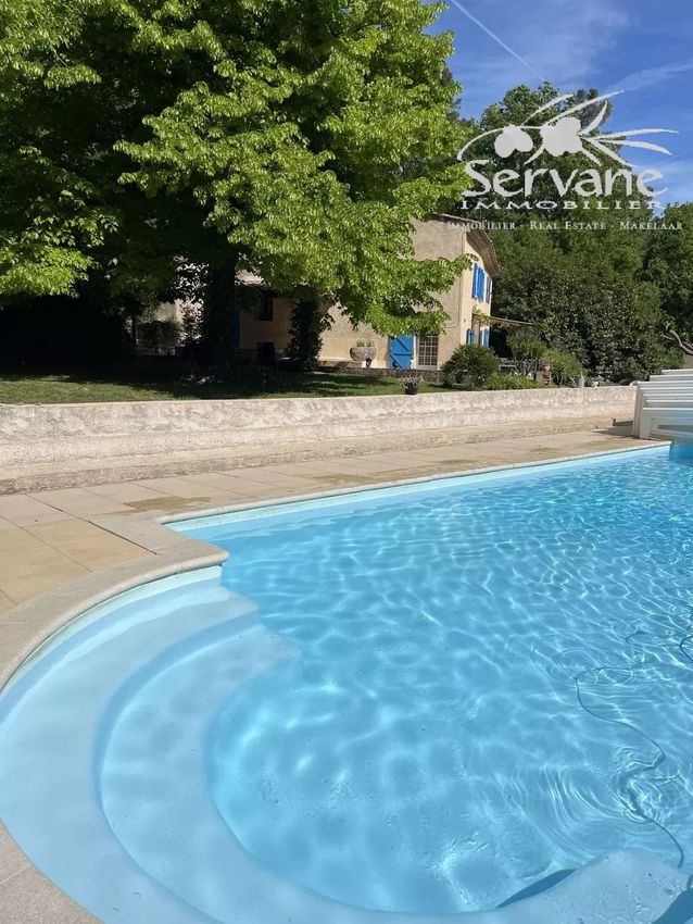 Image Piscine à  villa de Sillans-la-Cascade