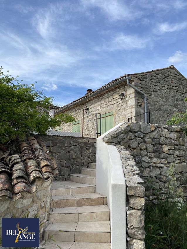 Image Façade à  maison individuelle de Labeaume
