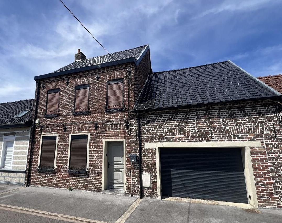 Image Façade à  maison individuelle de Hasnon
