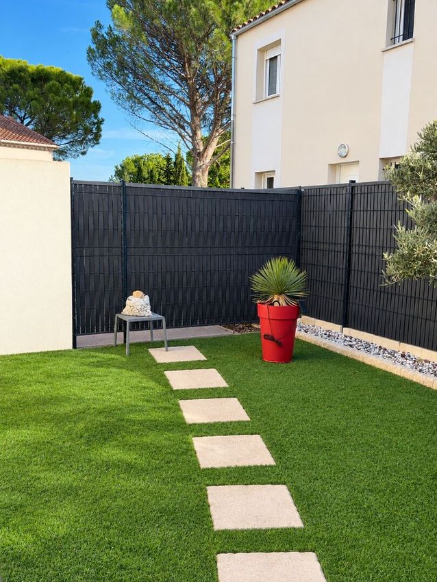 Image Jardin à  maison individuelle de Saint-Saturnin-lès-Avignon