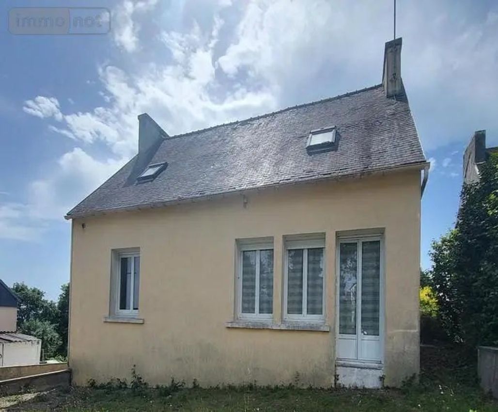 Image Façade à  maison individuelle de Plonévez-du-Faou