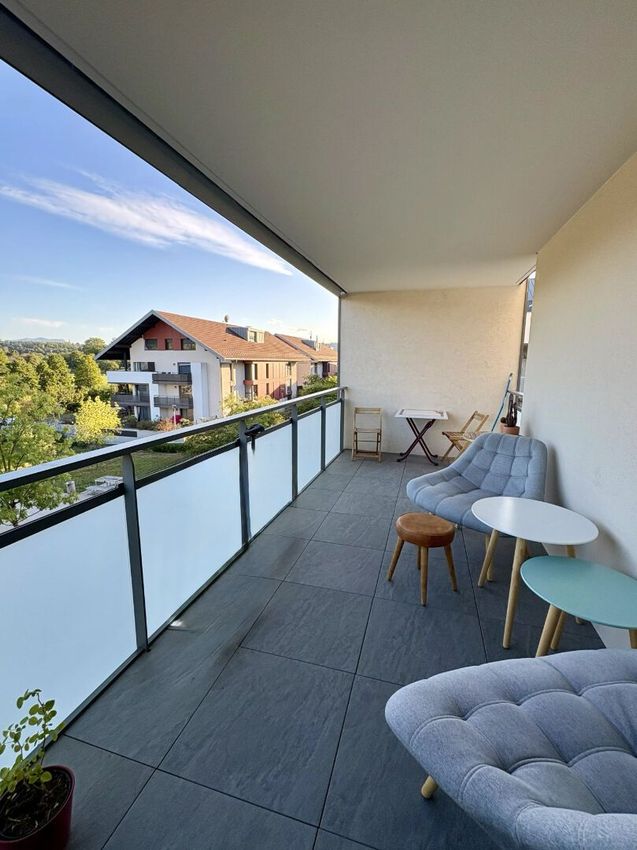 Image Terrasse à appartement de Chavanod