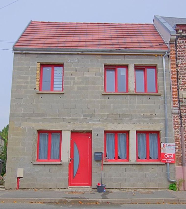 Image Façade à  maison individuelle de Harbonnières