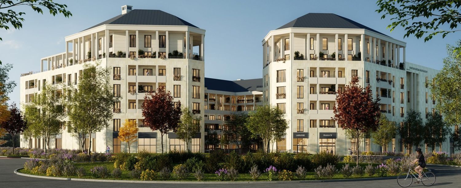 Image Façade à programme neuf de 46 Boulevard de Lagny