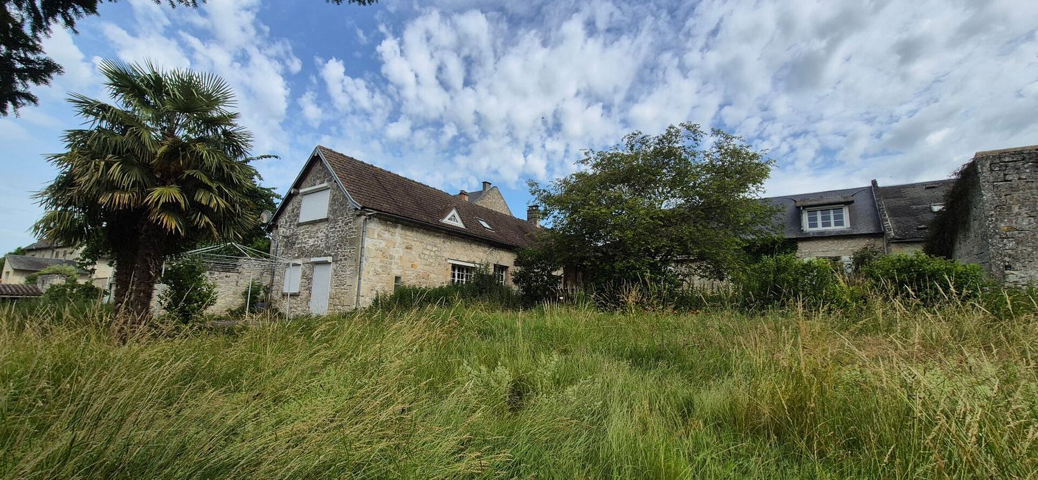 Image Façade à  maison mitoyenne de Dommiers