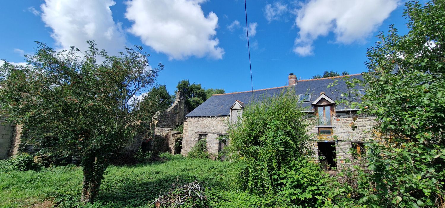 Image Façade à  maison mitoyenne de Mauron