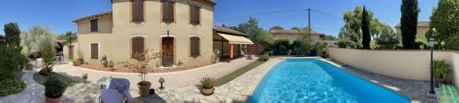 Image Piscine à  maison mitoyenne de Montauban