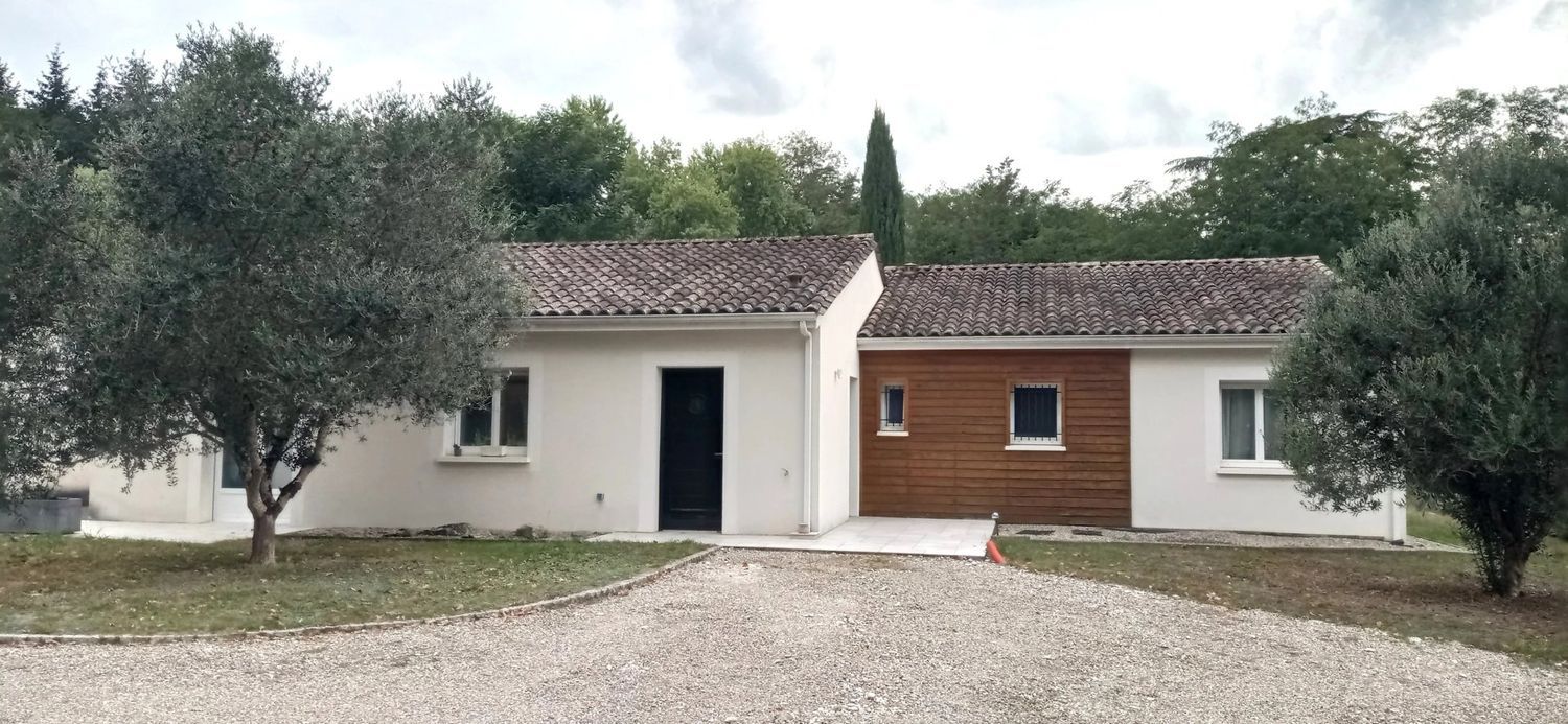 Image Façade à  maison individuelle de Barbaste
