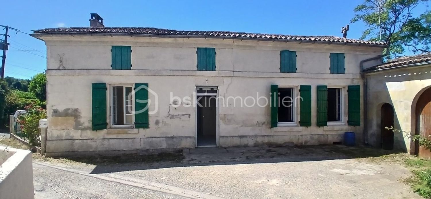 Image Façade à  maison individuelle de Burie