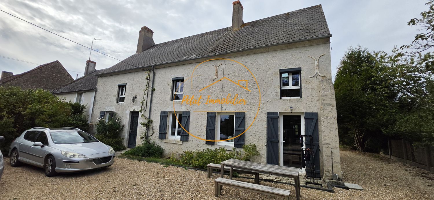 Image Façade à  maison individuelle de Cravant