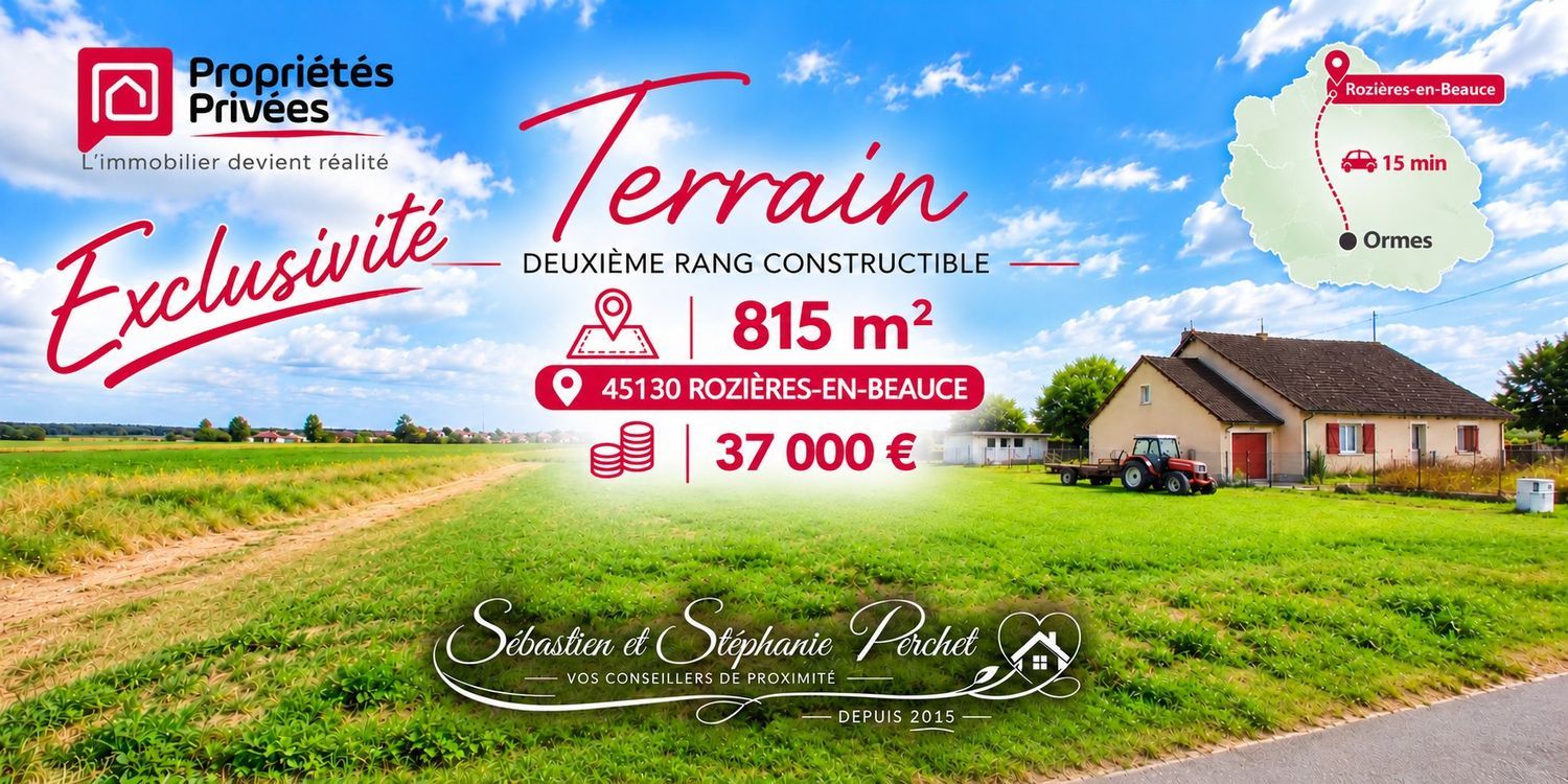 Image de terrain à Rozières-en-Beauce