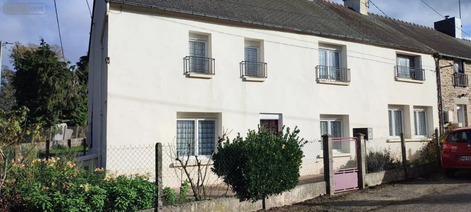 Image Façade à  maison individuelle de Bains-sur-Oust