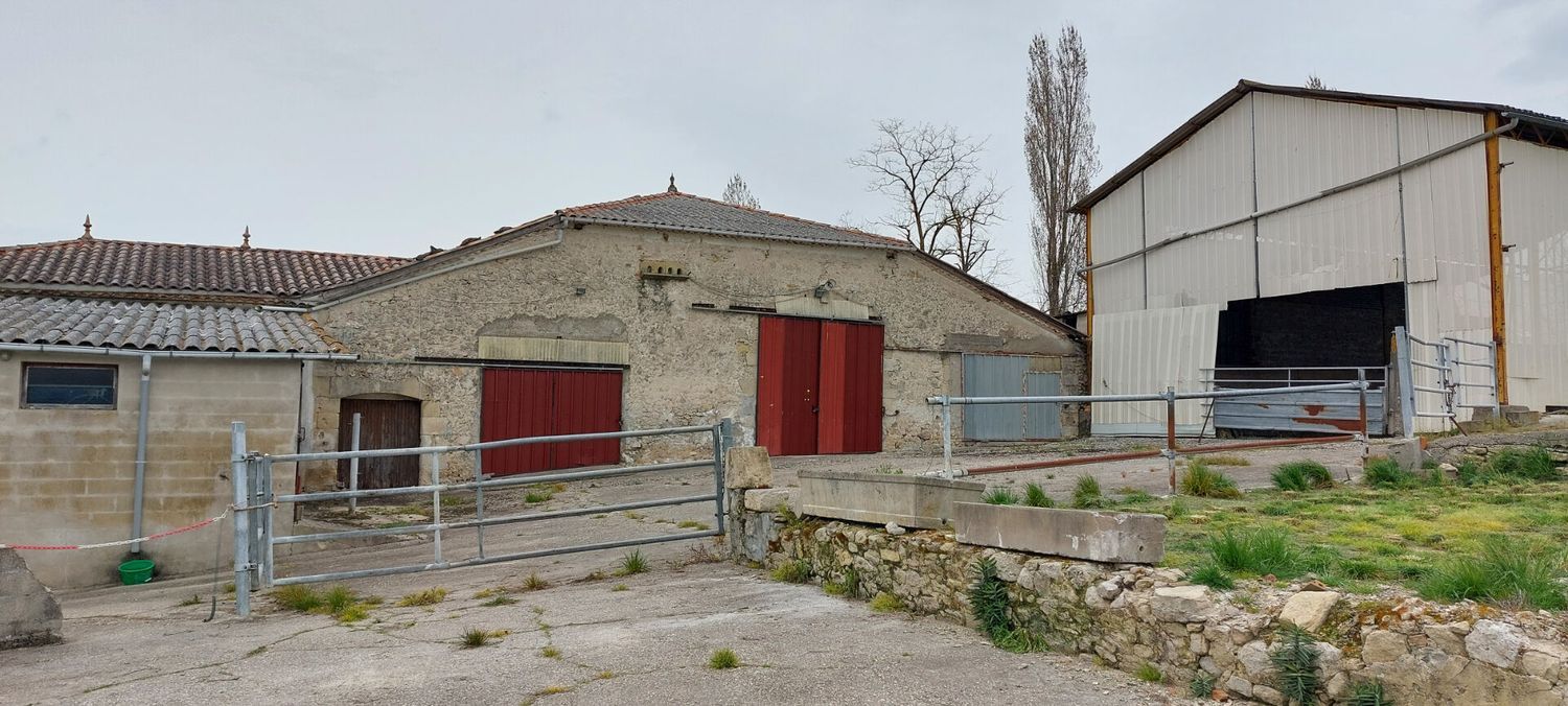 Image Façade à  ferme de Saint-Vivien-de-Monségur