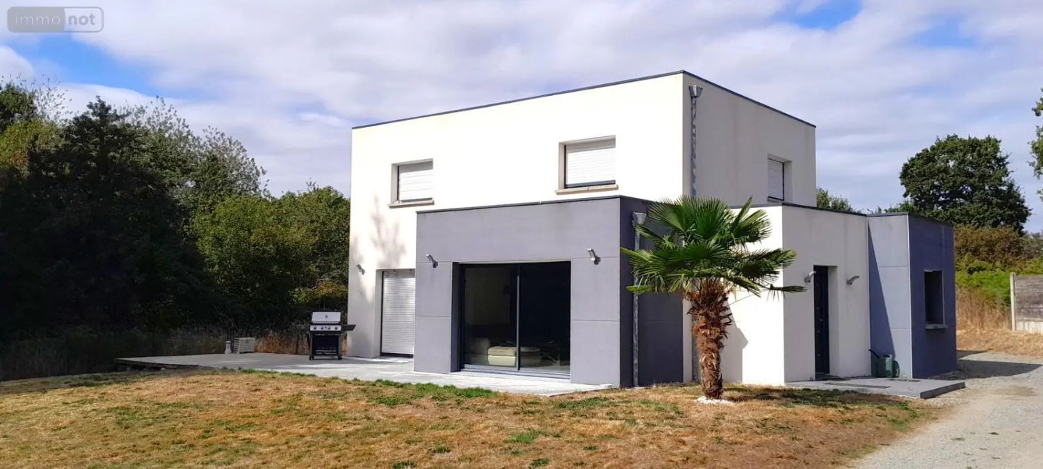 Image Façade à  maison individuelle de Mesnil-Roc'h