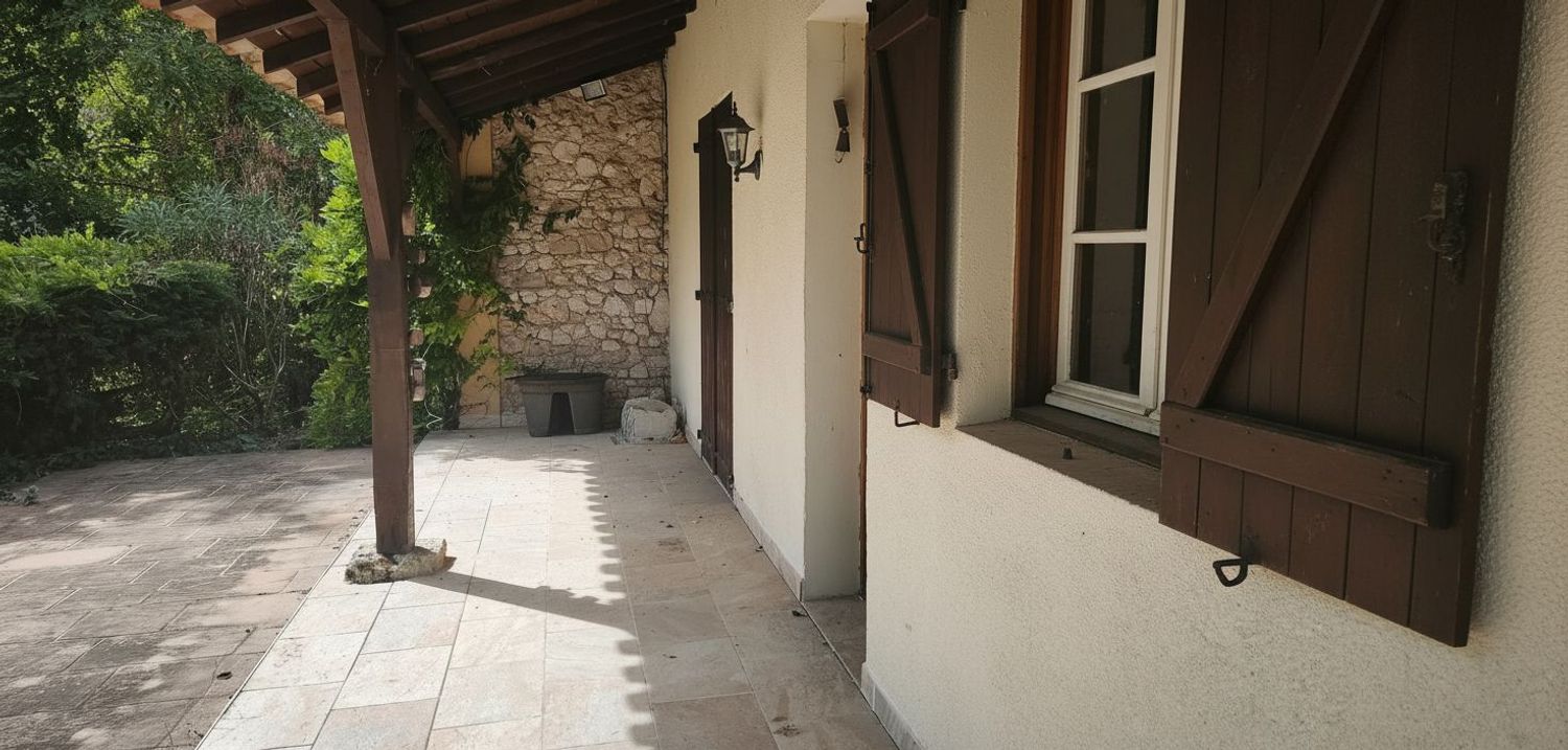 Image Terrasse à  maison individuelle de Montbarla