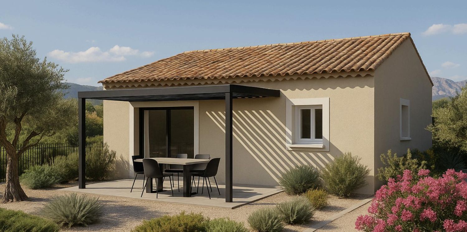 Image Façade à  maison individuelle de Cavaillon