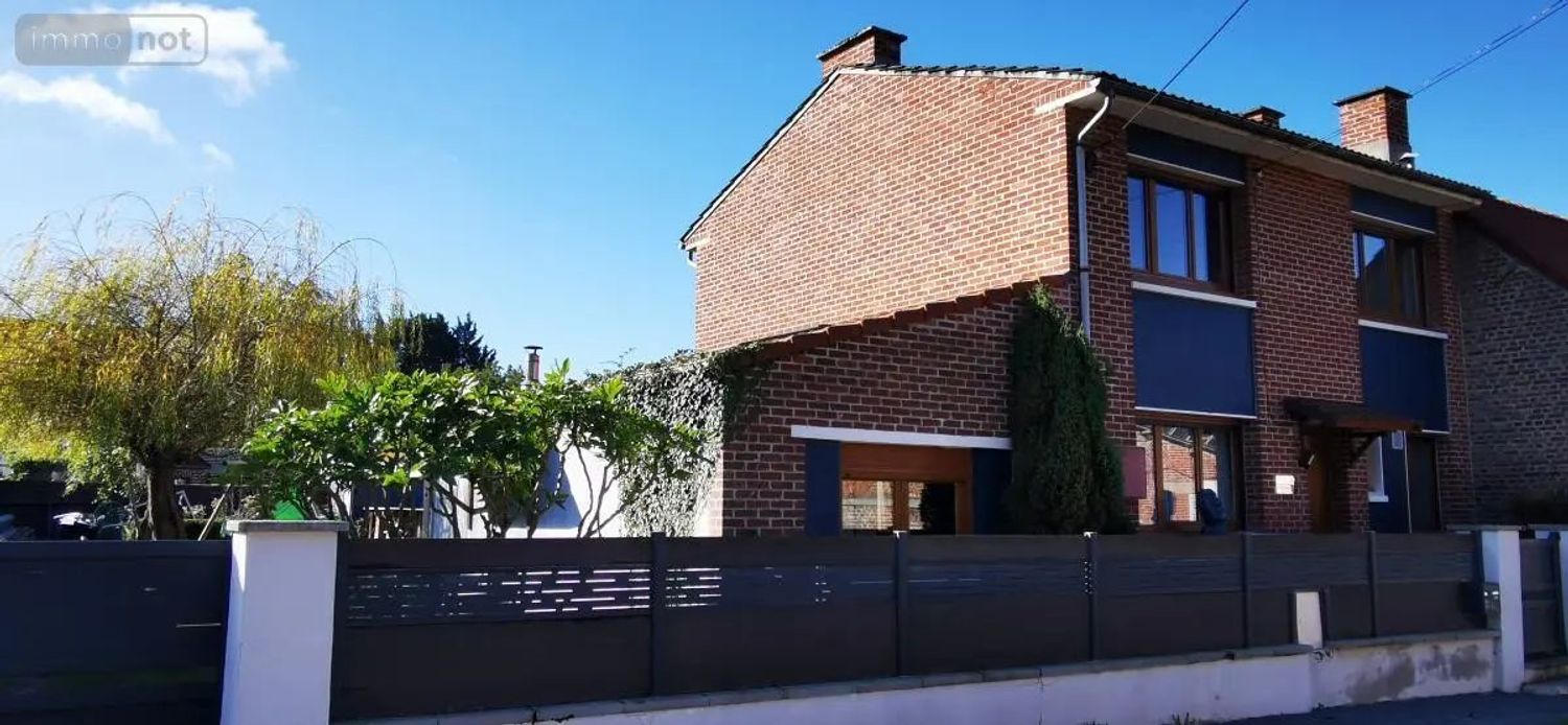 Image Façade à  maison individuelle de Marquion