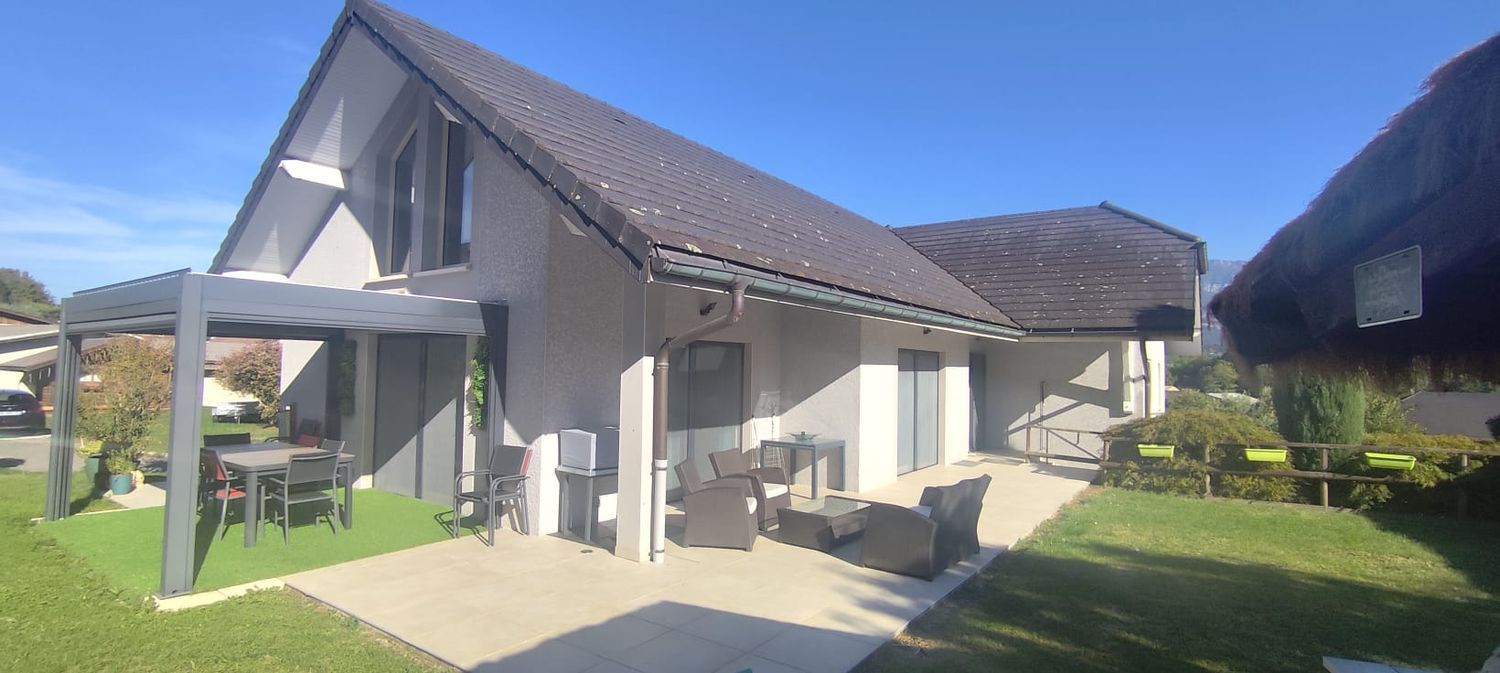 Image Façade à  maison individuelle de Le Bourget-du-Lac