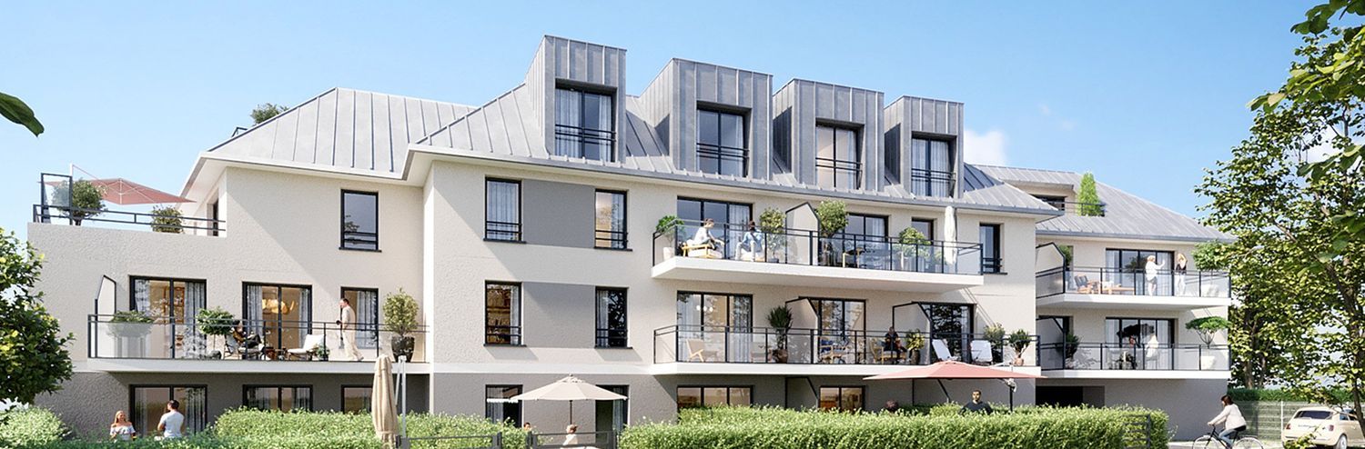 Image Façade à appartement de 44 Rue de Lion sur Mer