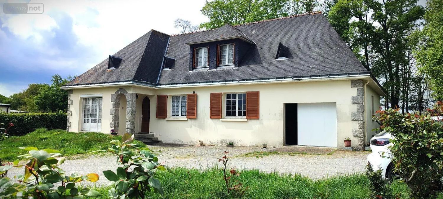 Image Façade à  maison individuelle de Bains-sur-Oust