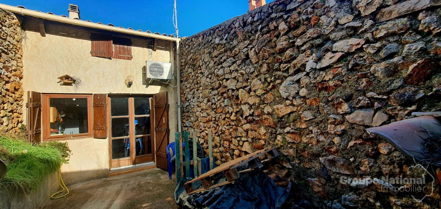 Image Façade à  maison de village de Rians