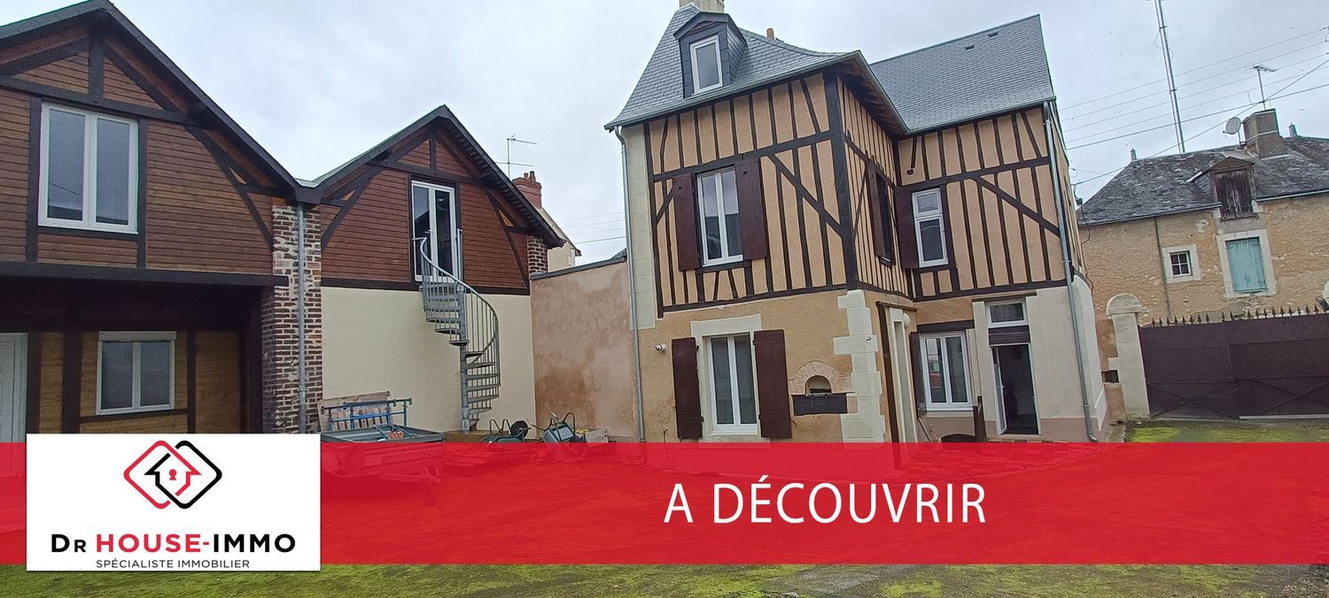 Image Façade à  maison jumelée de Montval-sur-Loir