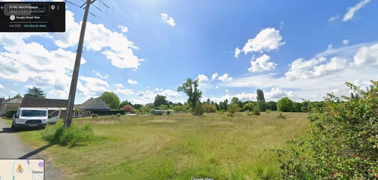 Image de terrain à Gizeux