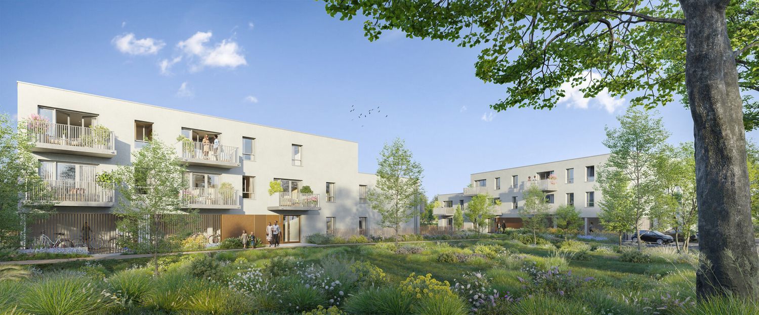Image Façade à programme neuf de 49 Avenue du Dr Laennec