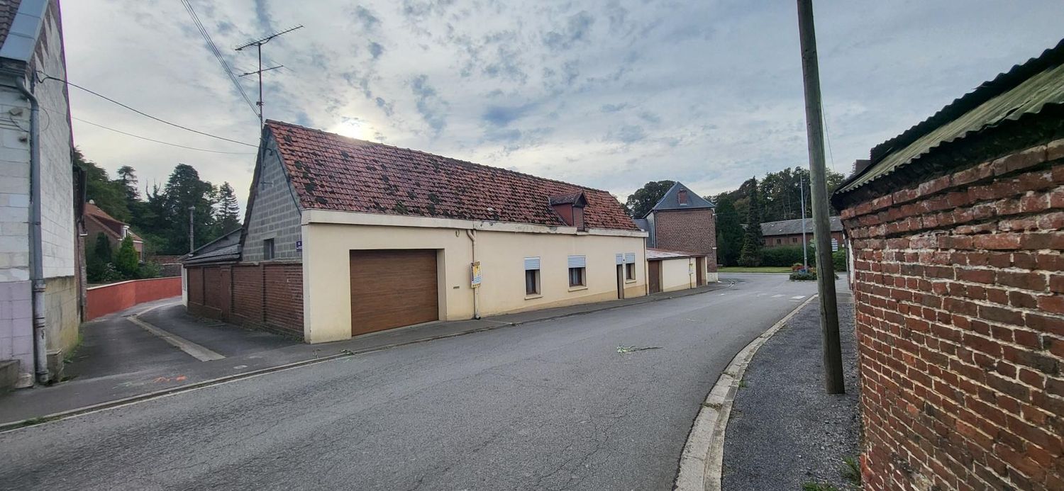 Image Façade à  maison individuelle de Pas-en-Artois