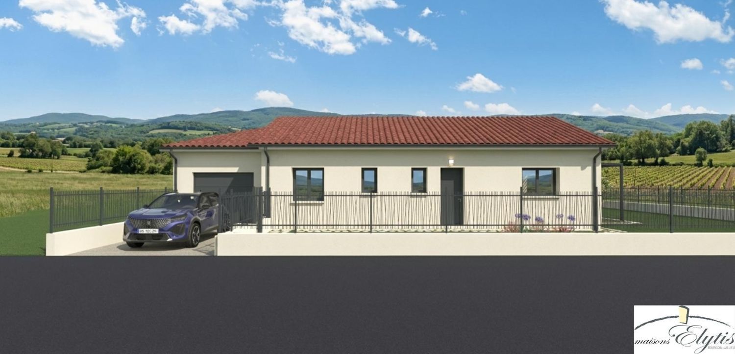 Image Façade à  maison individuelle de Blyes
