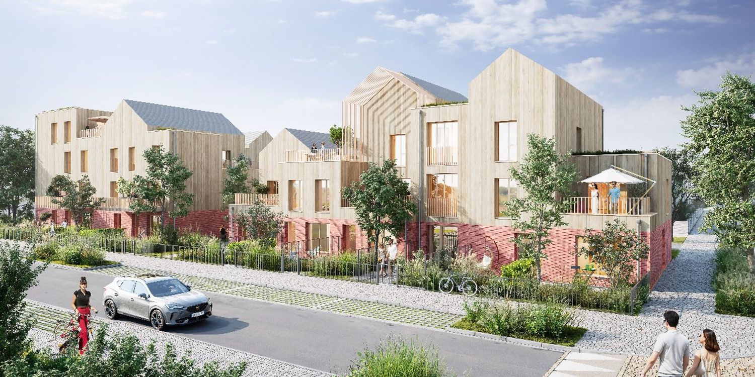 Image Façade à programme neuf de Sans numéro Route du Chapeau Rouge