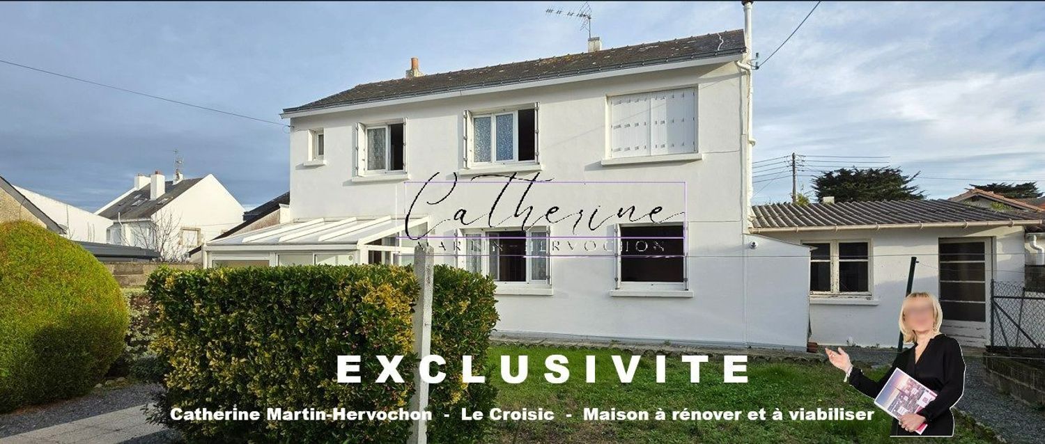 Image Façade à  maison individuelle de Le Croisic