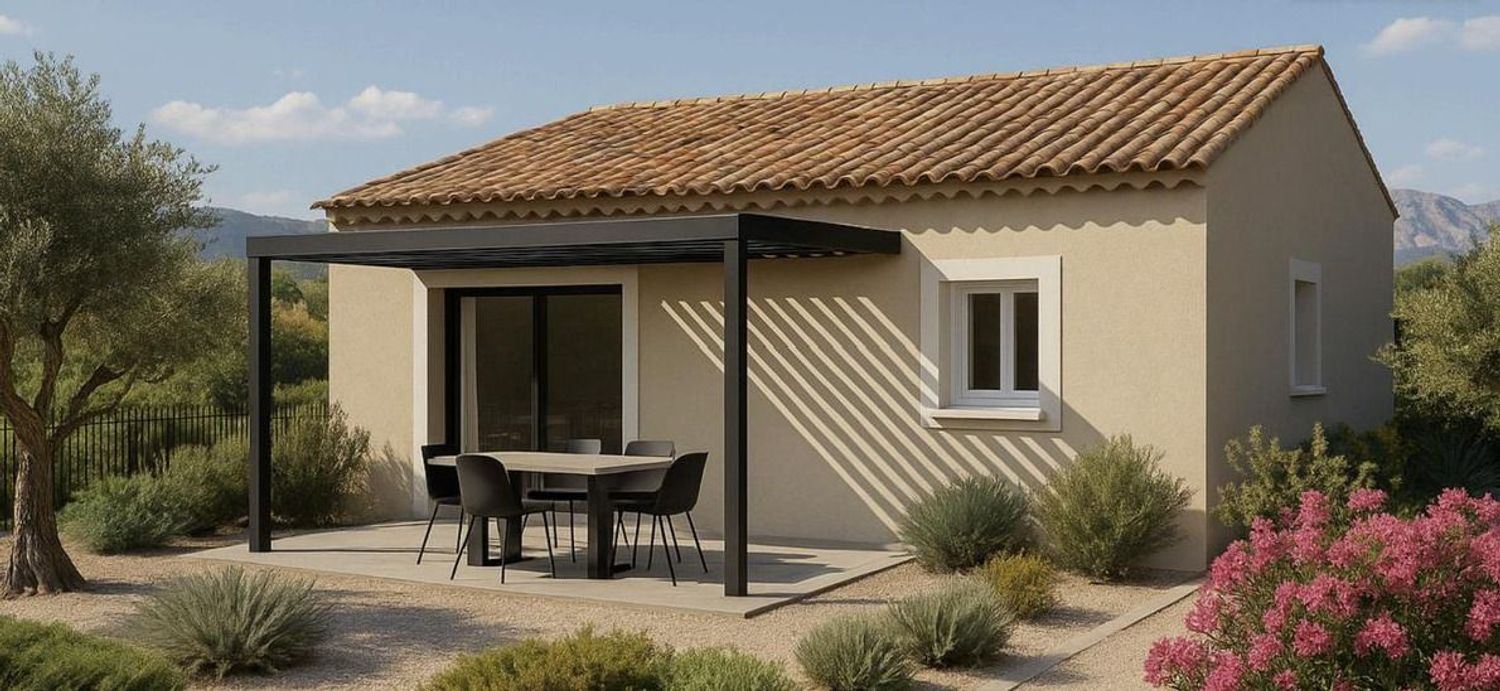 Image Façade à  maison individuelle de Velaux