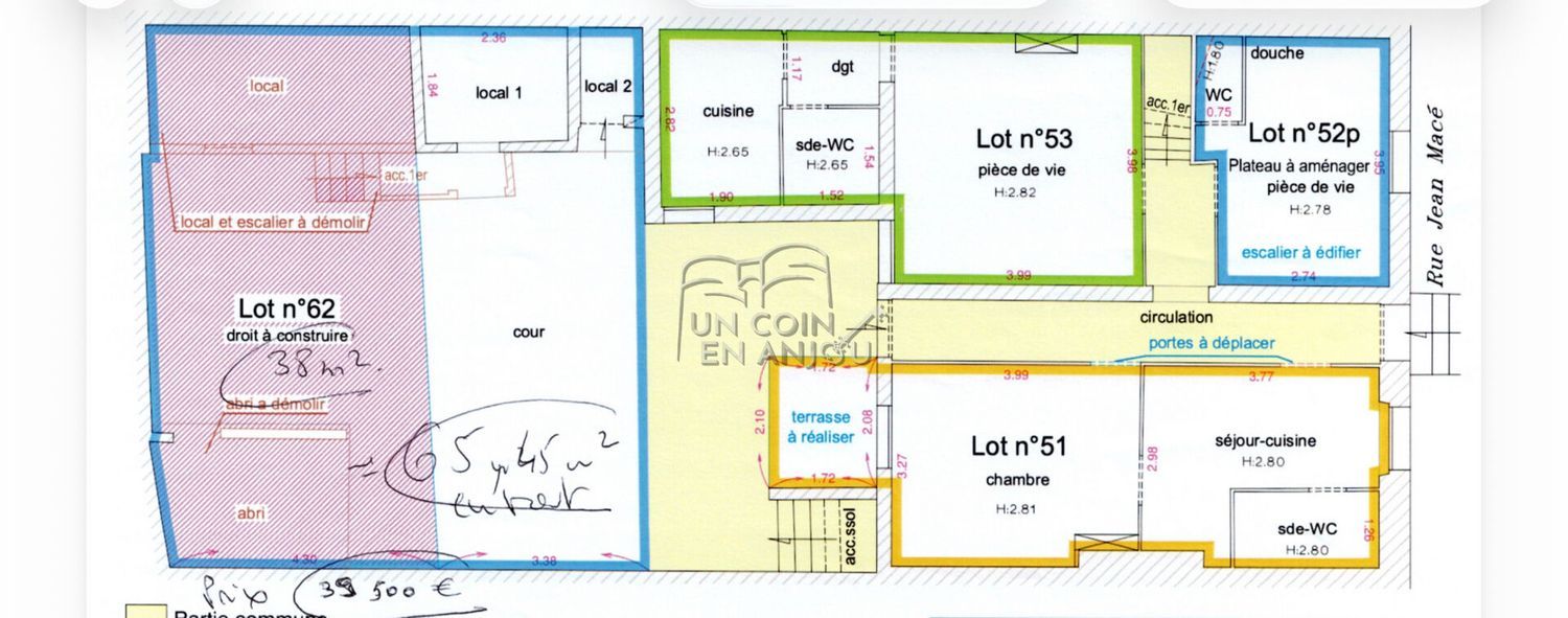 Image Plan à terrain de Angers