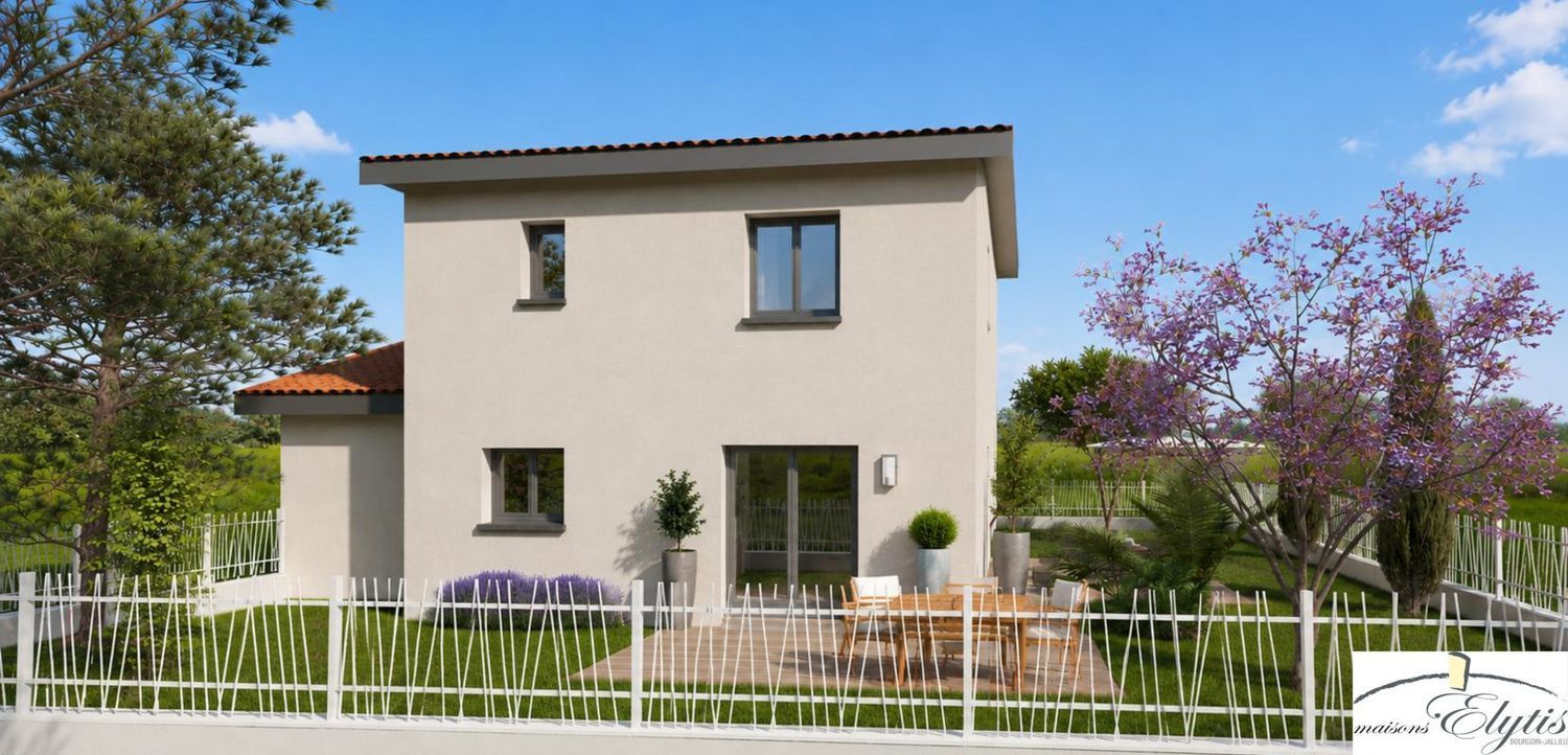 Image Façade à  maison individuelle de Lagnieu