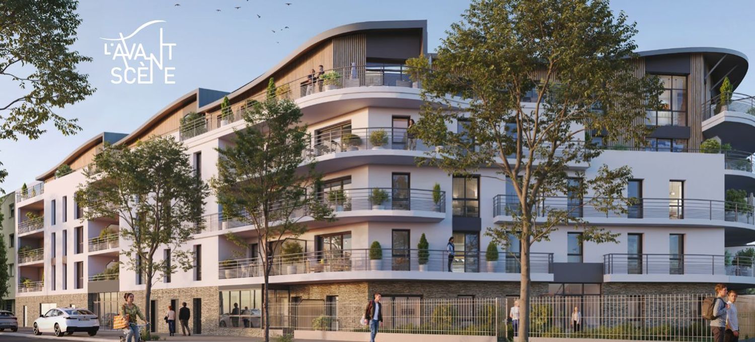 Image Façade à programme neuf de Sans numéro Avenue de Chanzy