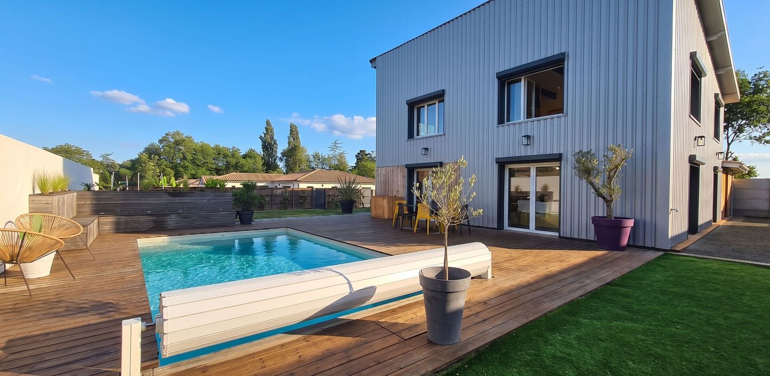 Image Piscine à  maison individuelle de Martillac