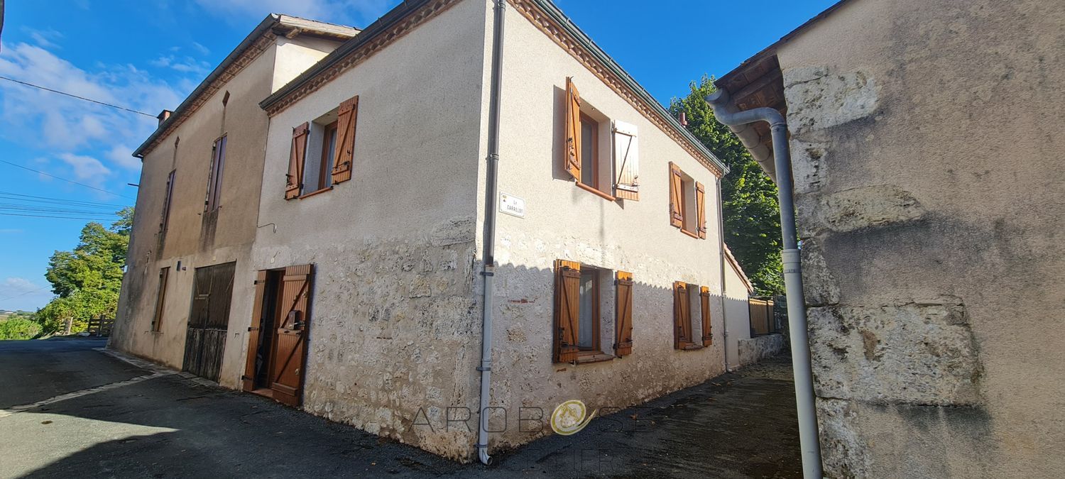 Image Façade à  maison individuelle de Laparade
