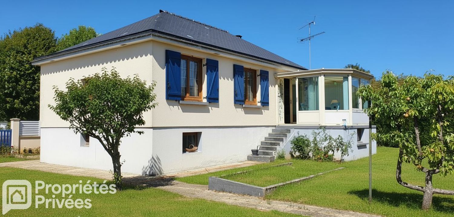 Image Façade à  maison individuelle de Piseux