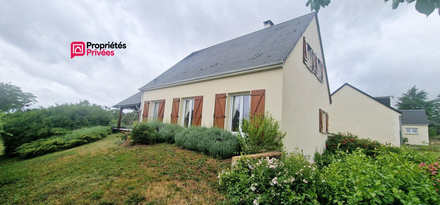 Image Façade à  maison individuelle de Chissay-en-Touraine