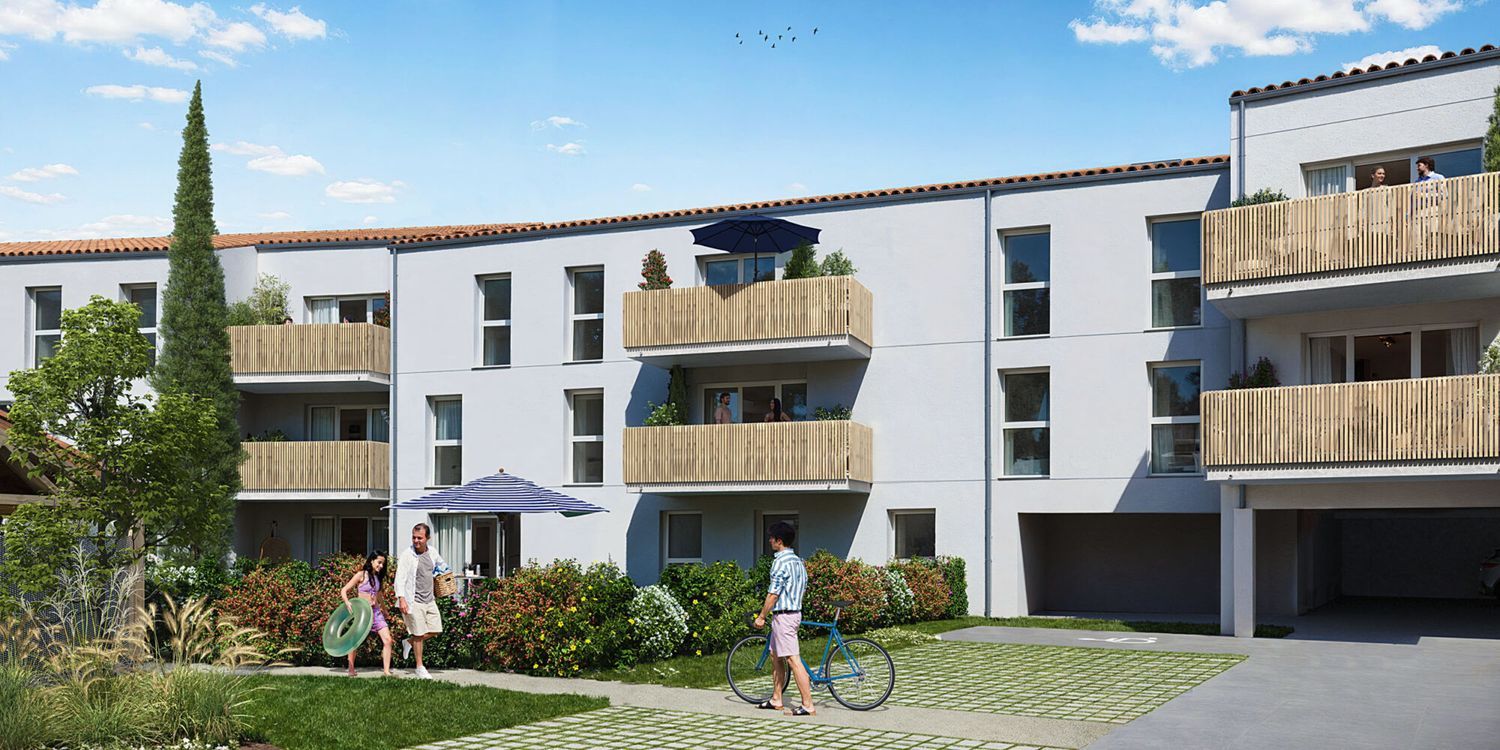 Image Façade à programme neuf de 172 Place du Payré