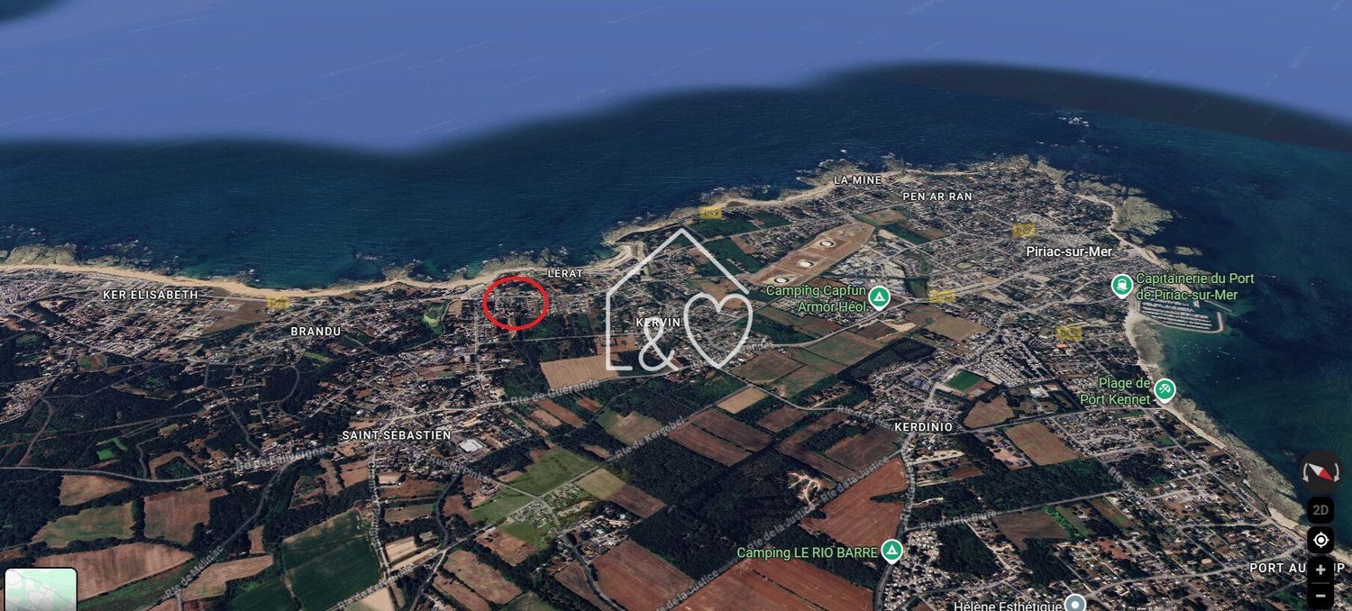 Image Vue à terrain de Piriac-sur-Mer