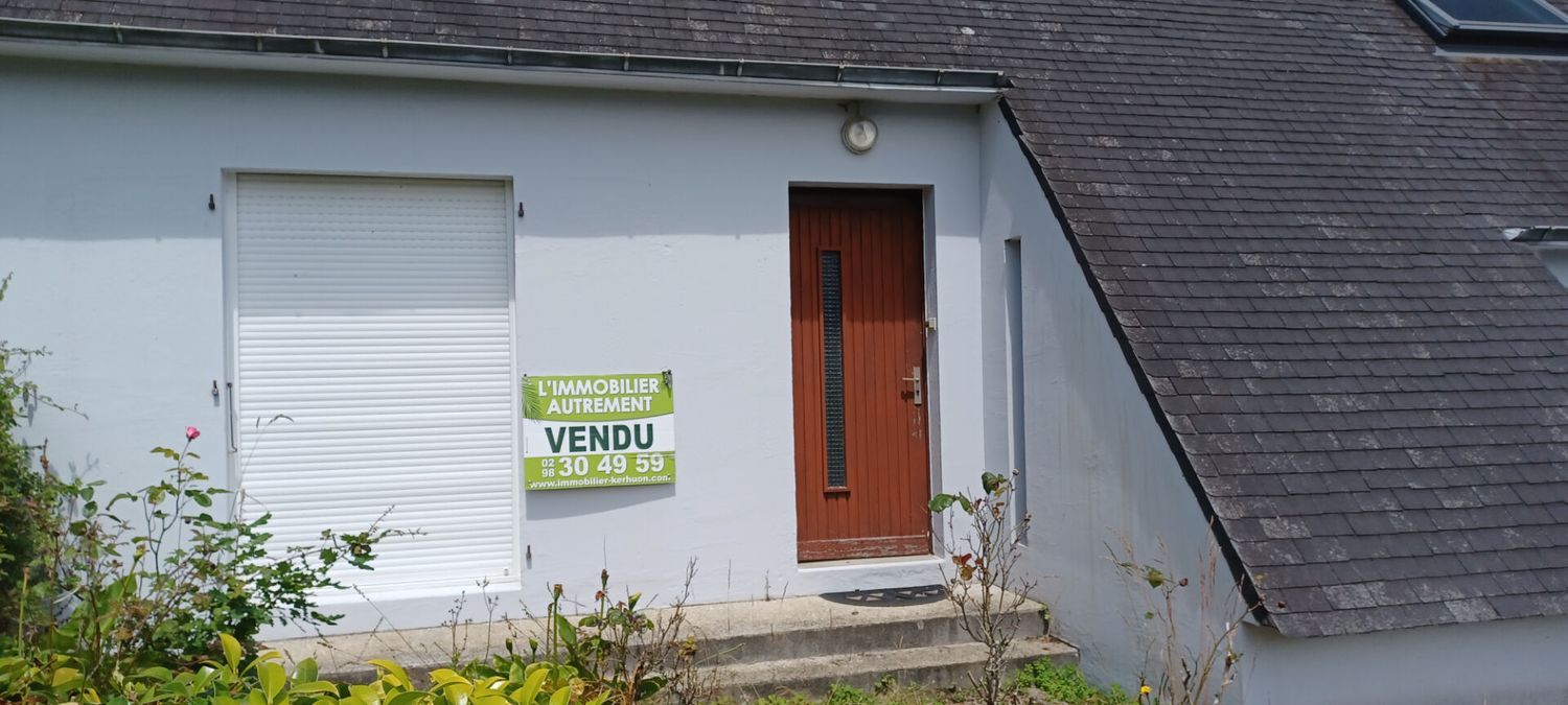Image Façade à  maison mitoyenne de Le Relecq-Kerhuon