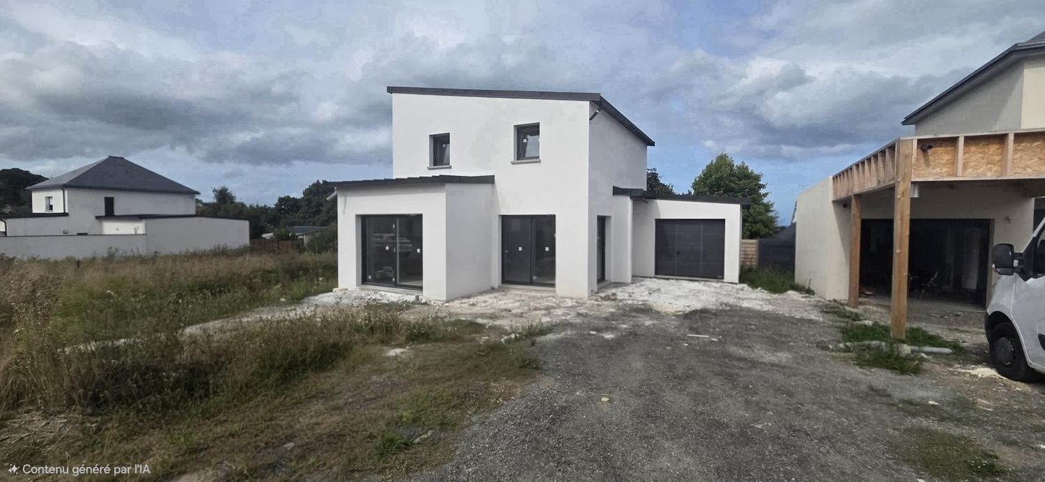 Image Façade à  maison individuelle de Tréveneuc