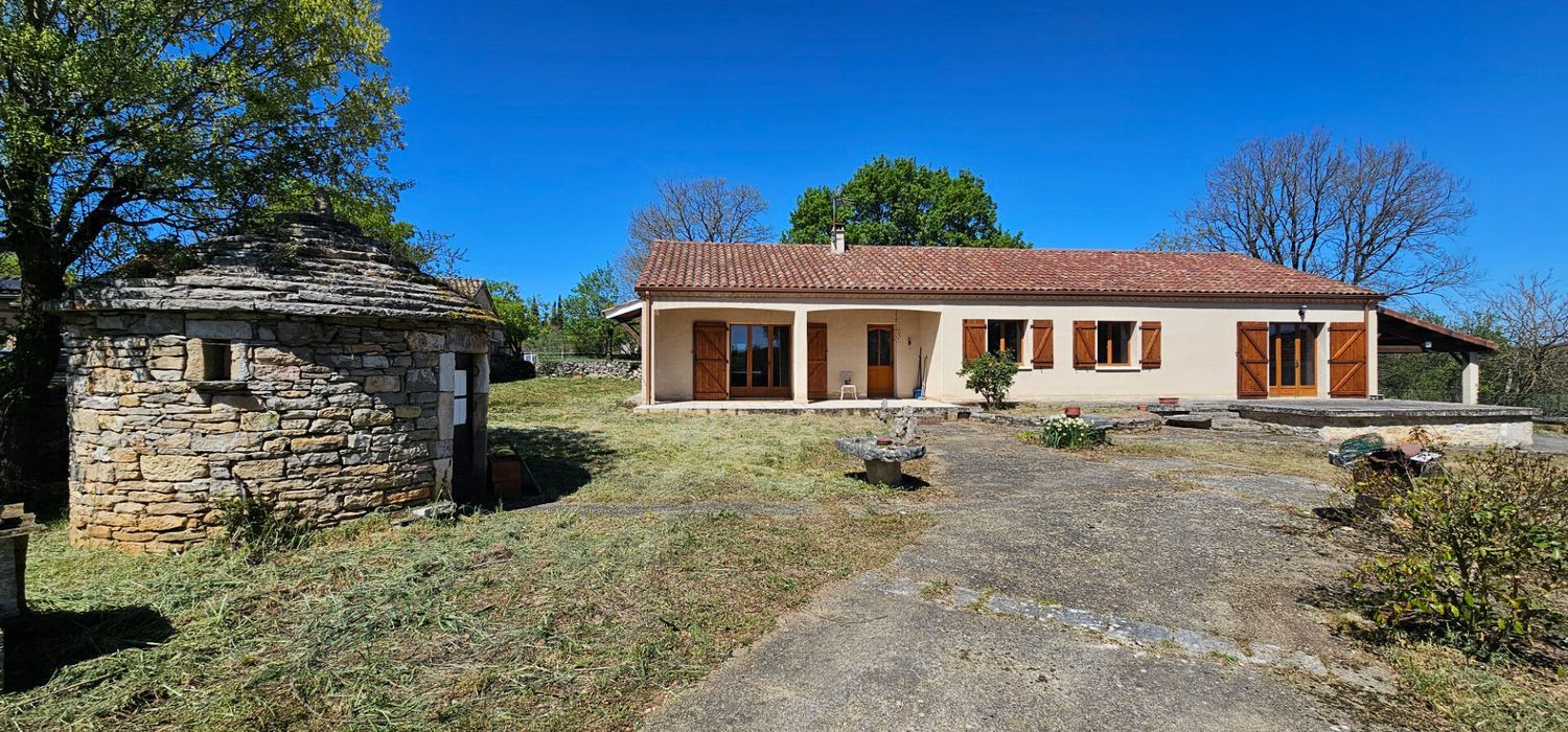 Image Façade à  maison individuelle de Puyjourdes