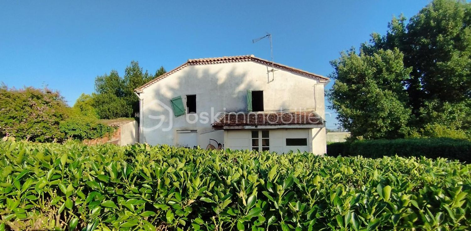 Image Façade à  maison individuelle de Caubeyres