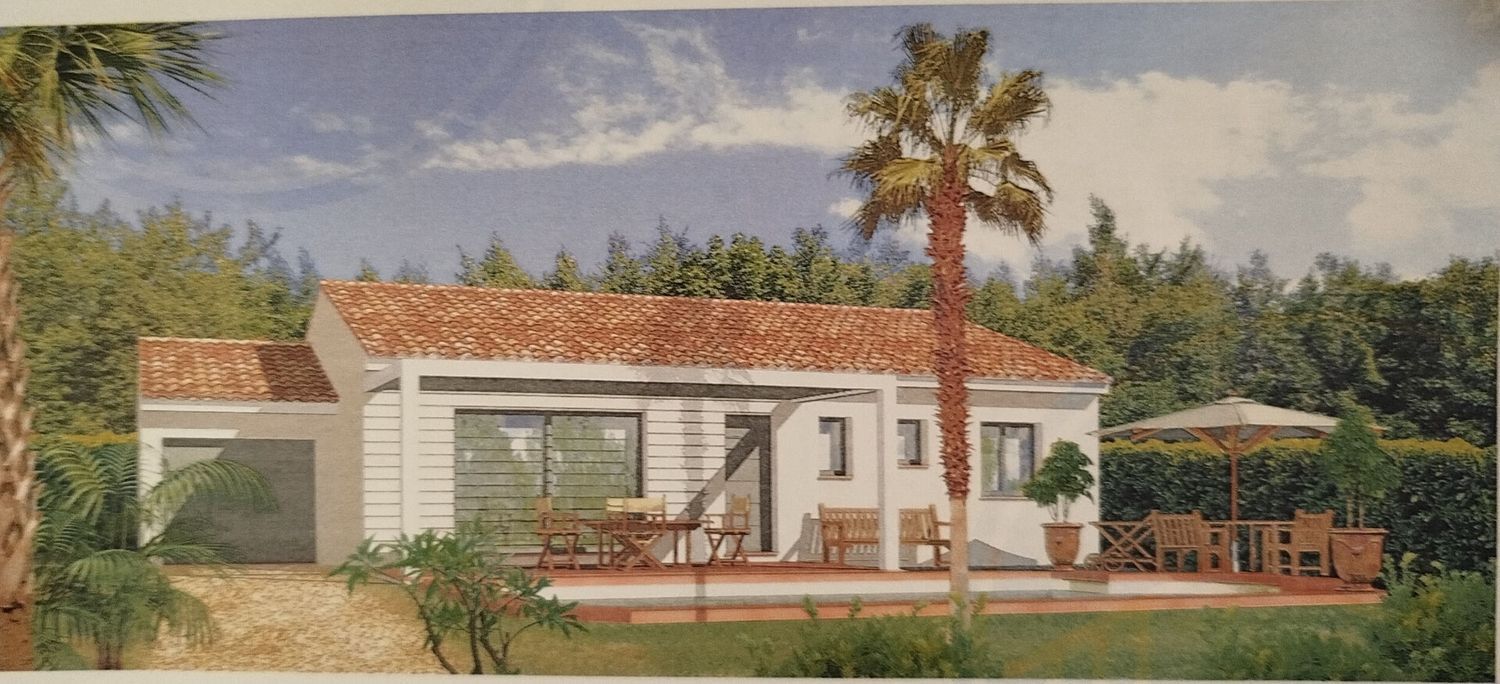 Image Façade à  maison individuelle de Marcoux