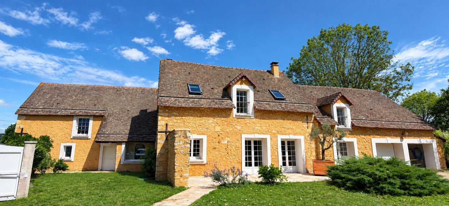 Image Façade à  maison individuelle de Pouvrai