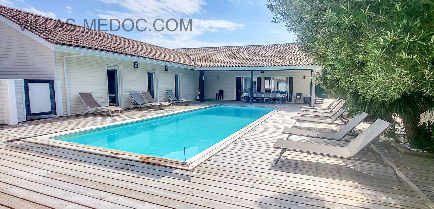 Image Piscine à  villa de Vensac